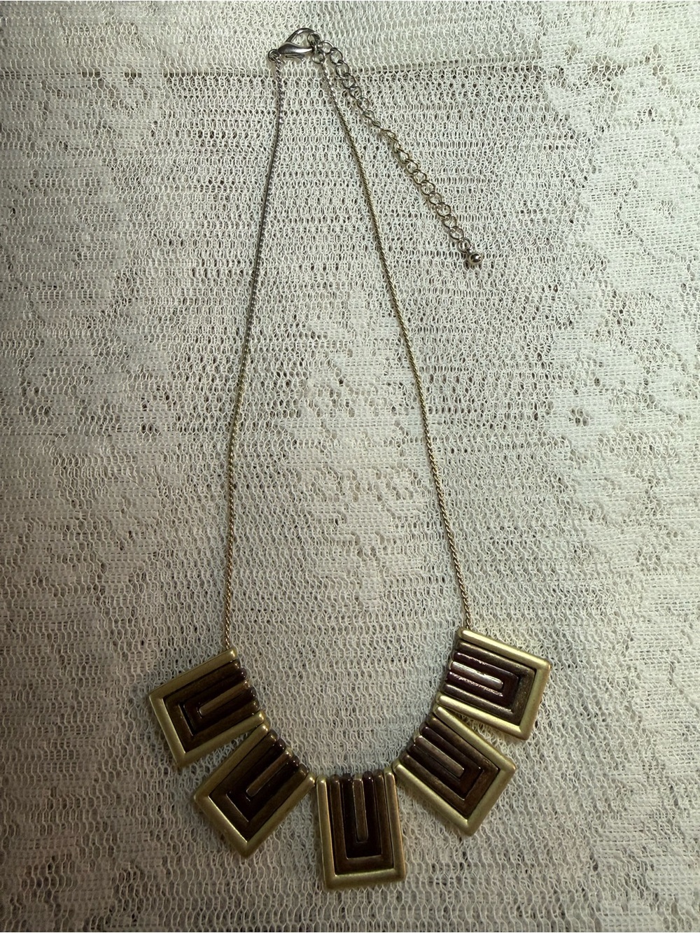 Metal Multicolored Necklace